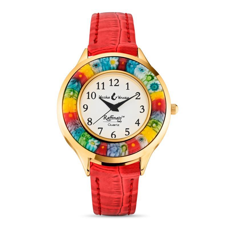 Venezia Murano Watch Set (Pink & Blue)